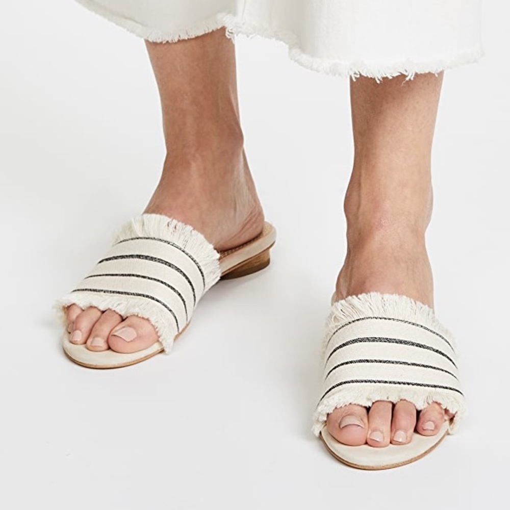 Splendid Baldwyn Striped Sandals Slides